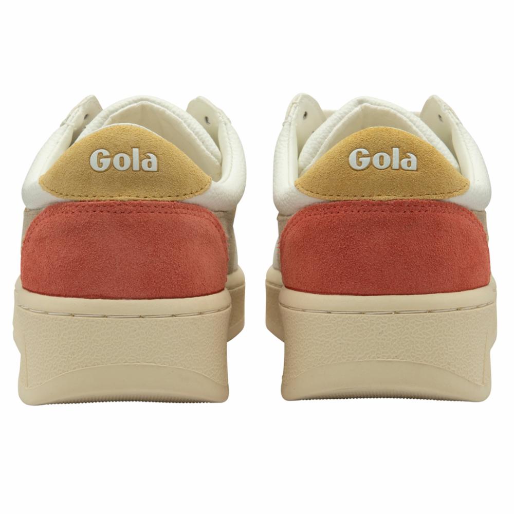 Gola Women GRANDSLAM TRIDENT WHITE/BONE/FLAX