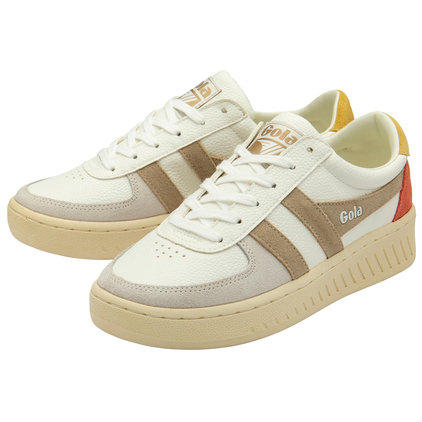 Gola Women GRANDSLAM TRIDENT WHITE/BONE/FLAX