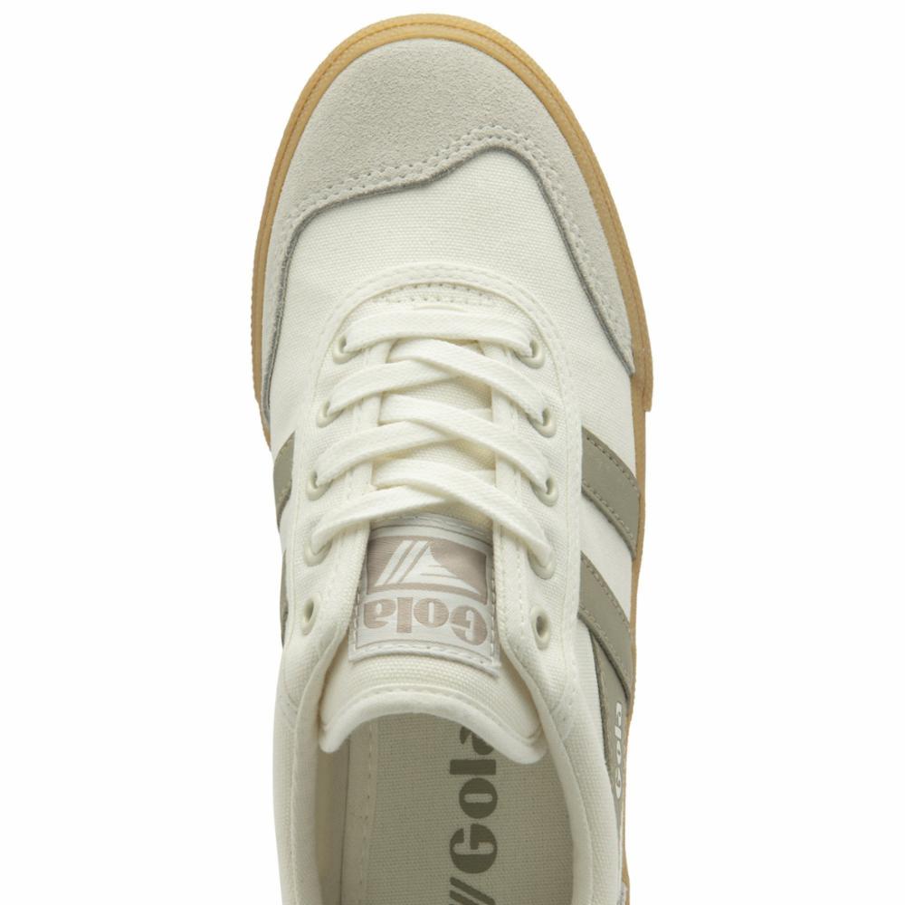 Gola Women BADMINTON OFF WHITE / FEATHER GREY/GUM
