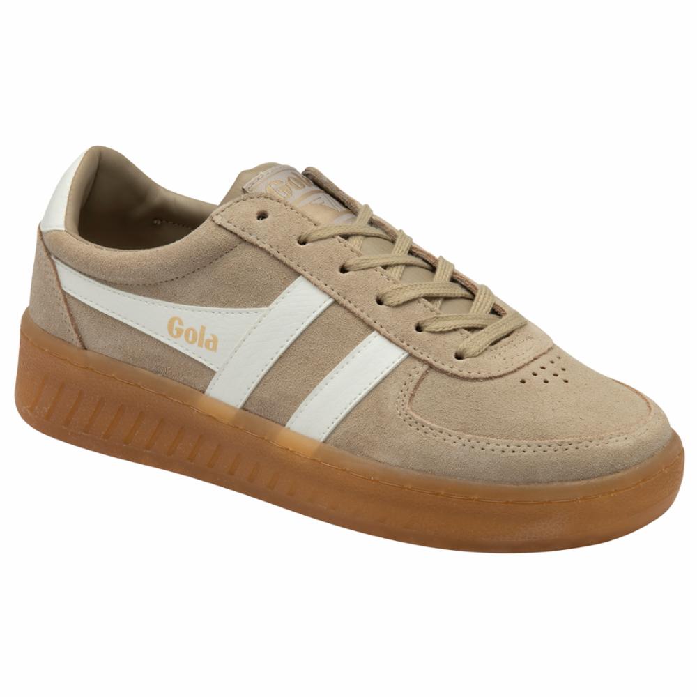 Gola Women GRANDSLAM SUEDE BONE/OFF WHITE/GUM
