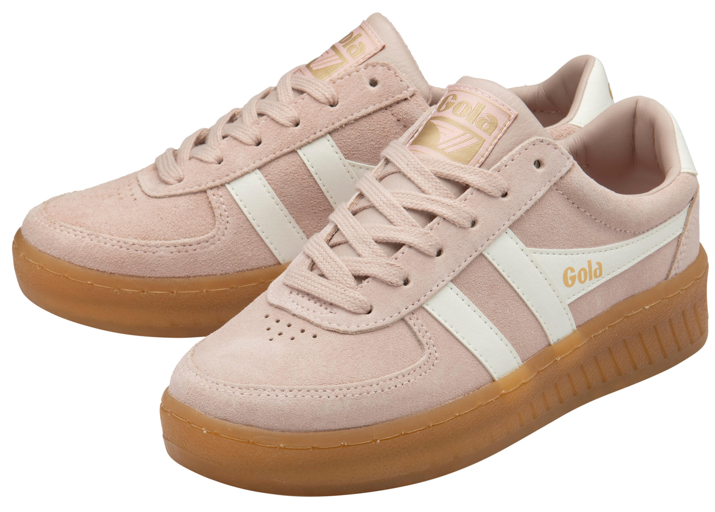 Gola Women GRANDSLAM SUEDE ROSE/OFF WHITE/GUM