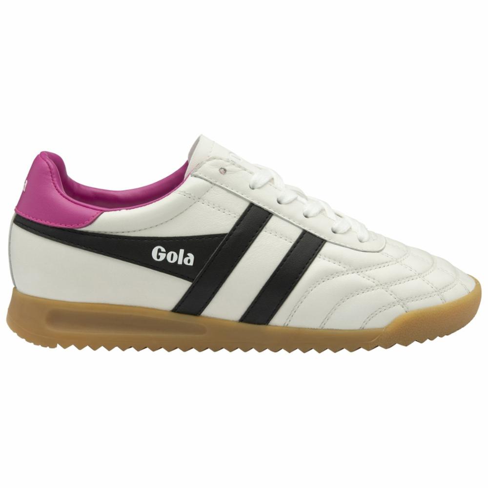 Gola Women STADIUM WHITE/BLACK/SHOCKING PINK