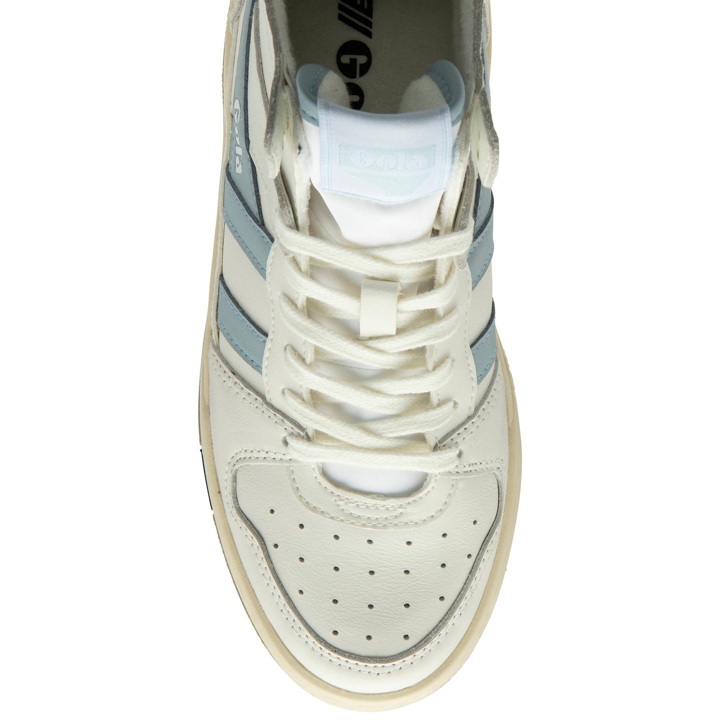 Gola Women ALL COURT HIGH LACE WHITE/ICE/BLUE