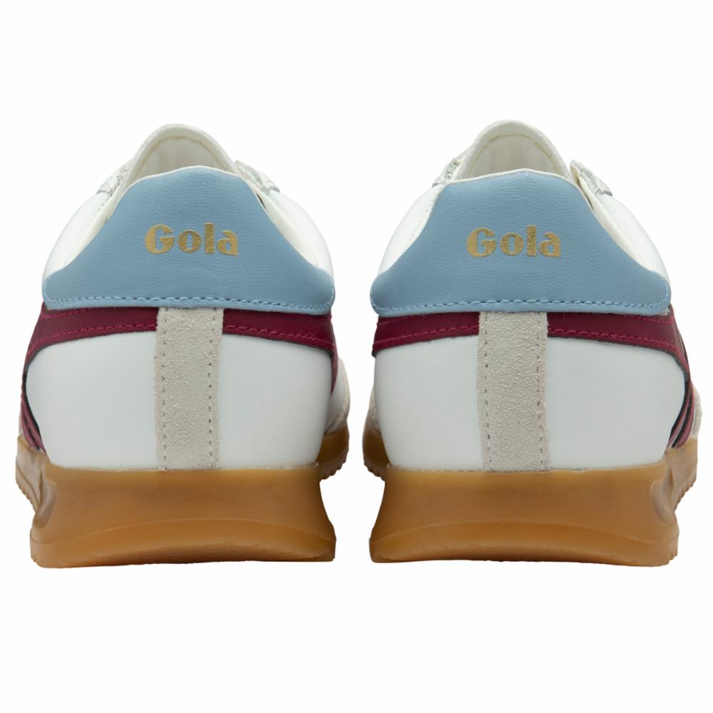 Gola Women TORPEDO LEATHER WHITE/CERISE/AIR