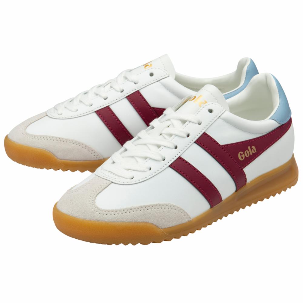 Gola Women TORPEDO LEATHER WHITE/CERISE/AIR