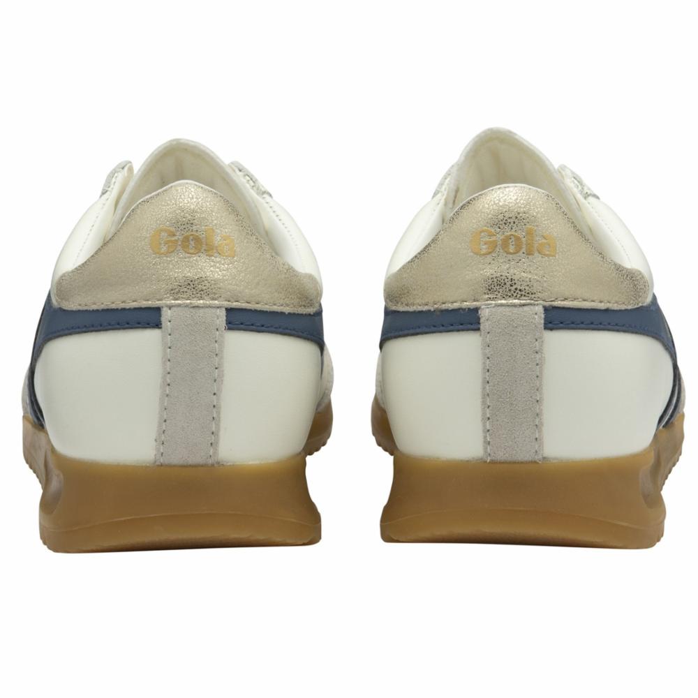 Gola Women TORPEDO LEATHER OFF WHITE/MOONLIGHT/GOLD