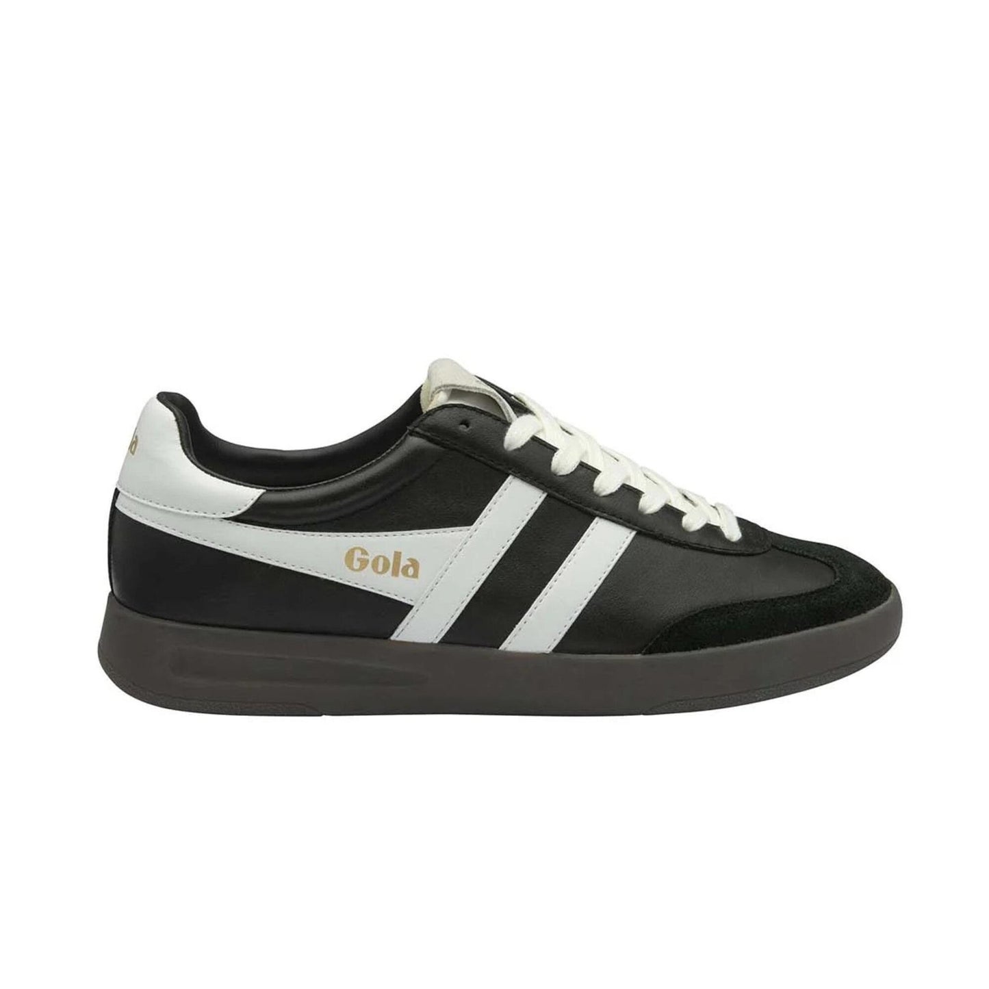Gola Women CYCLONE LEATHER BLACK/WHITE/DARK GUM