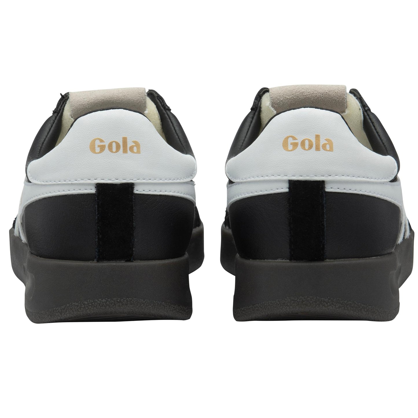 Gola Women CYCLONE LEATHER BLACK/WHITE/DARK GUM
