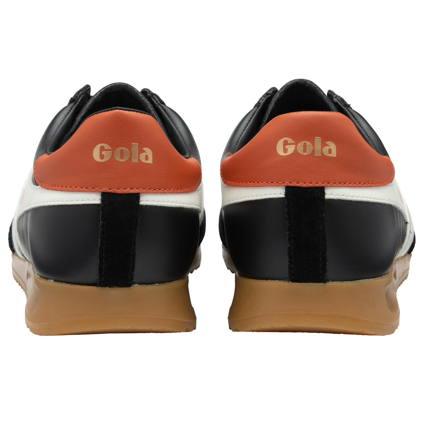 Gola Men TORPEDO LEATHER BLACK/OFF WHITE/MOODY ORANGE