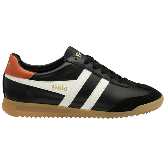 Gola Men TORPEDO LEATHER BLACK/OFF WHITE/MOODY ORANGE