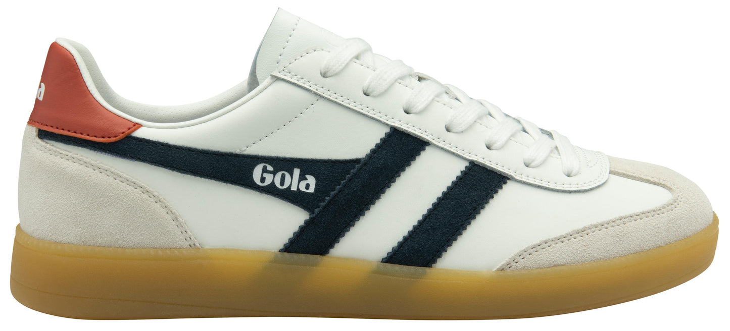 Gola Men VIPER LEATHER WHITE/NAVY/RUST/GUM WU