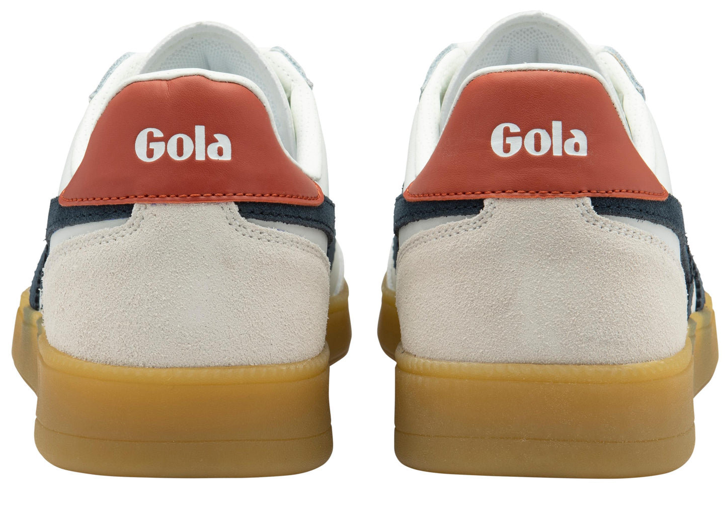 Gola Men VIPER LEATHER WHITE/NAVY/RUST/GUM WU