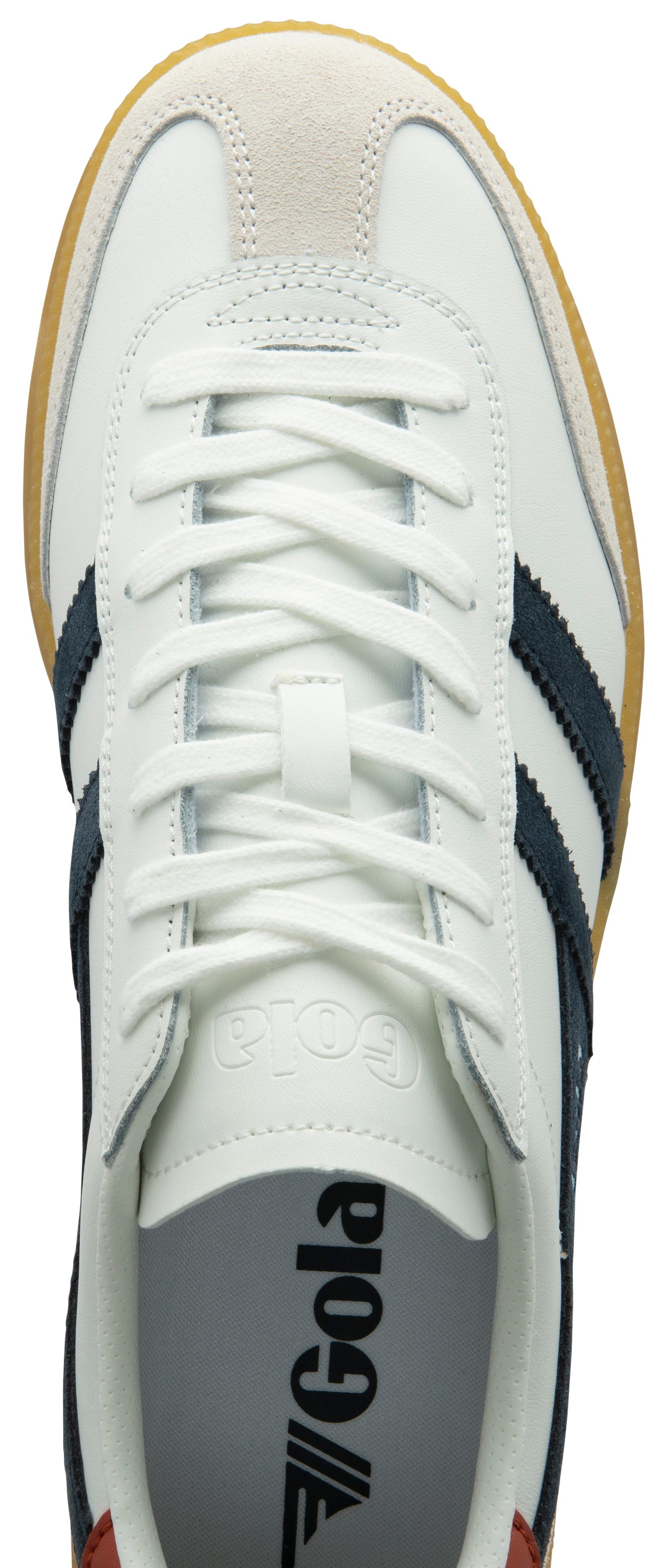 Gola Men VIPER LEATHER WHITE/NAVY/RUST/GUM WU