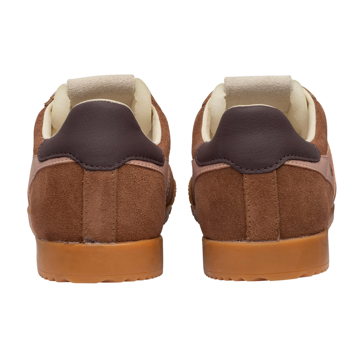 GOLA WOMEN ELAN TRAINER UMBER/PEARL PINK/COCOA