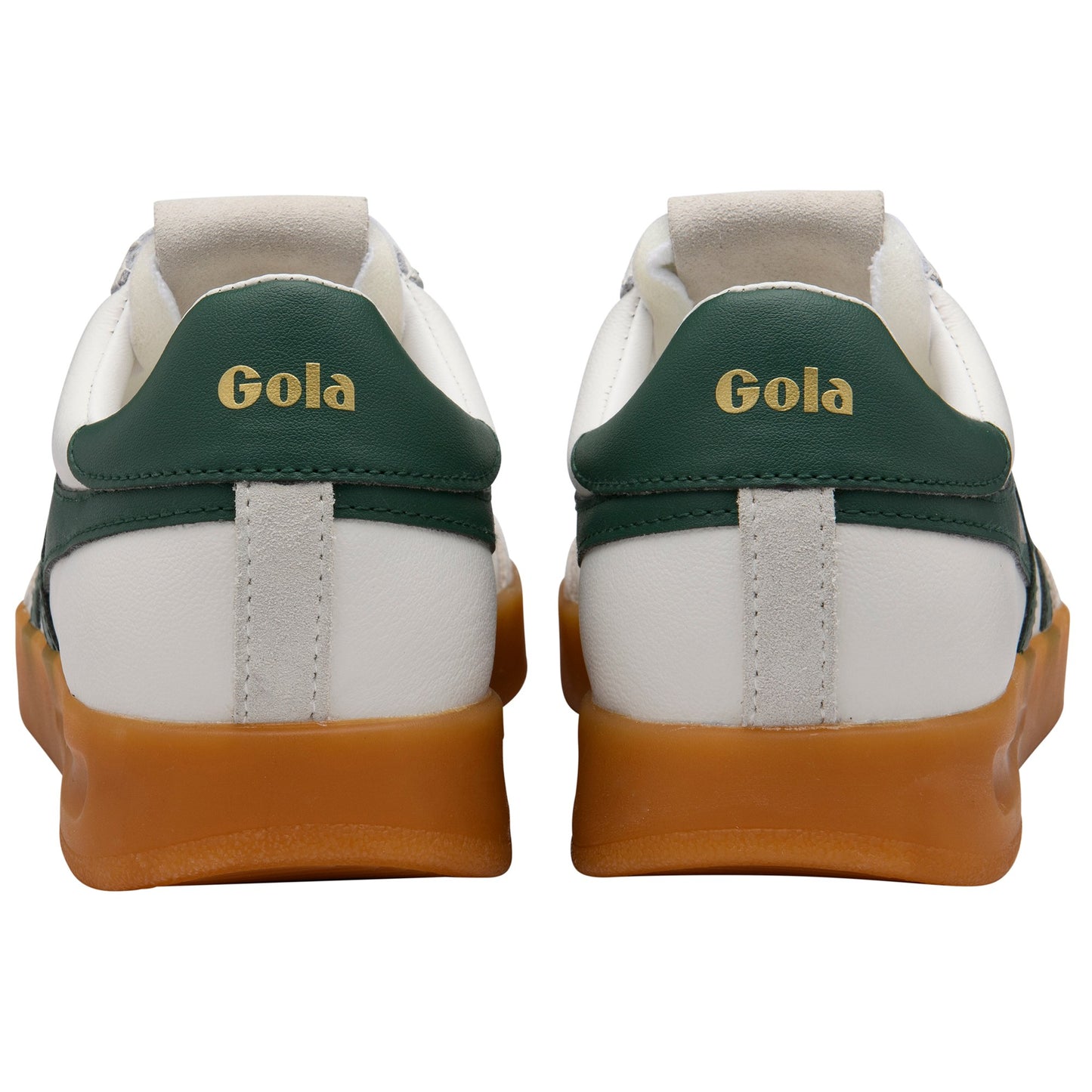 GOLA WOMEN CYCLONE LEATHER WHITE/EVERGREEN/GUM