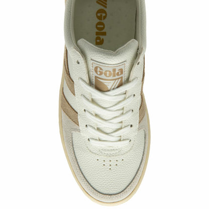 Gola Women GRANDSLAM TRIDENT WHITE/BONE/FLAX