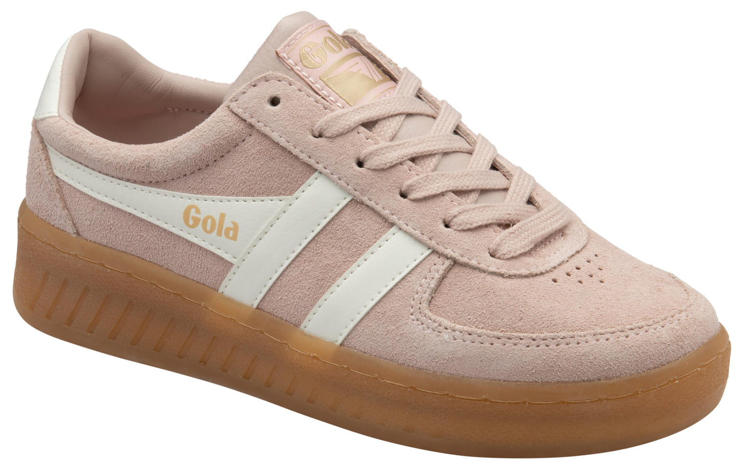 Gola Women GRANDSLAM SUEDE ROSE/OFF WHITE/GUM
