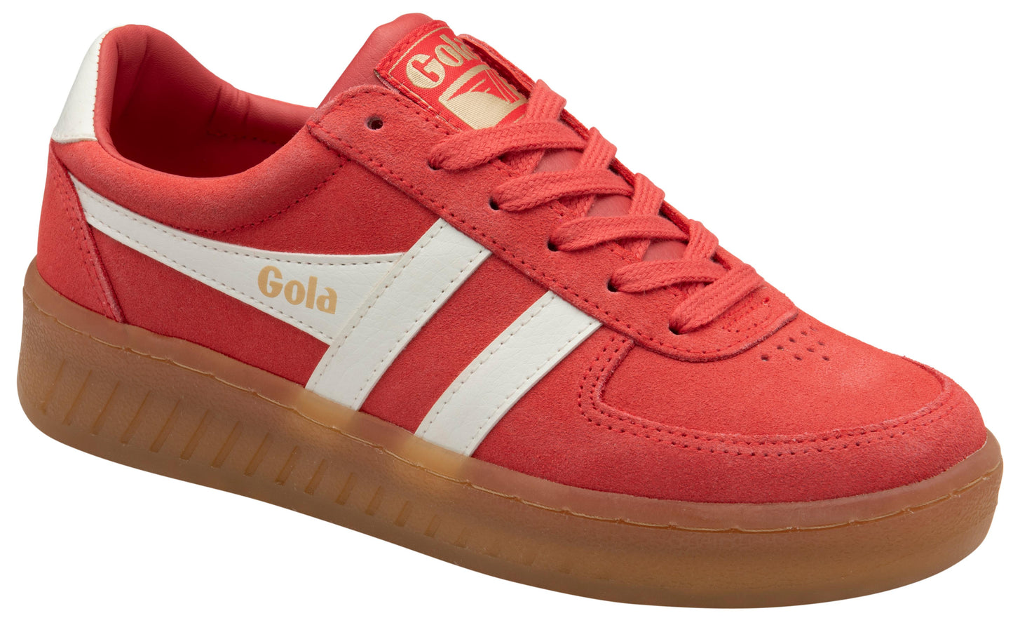 Gola Women GRANDSLAM SUEDE CORAL/OFF WHITE/GUM