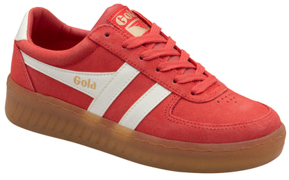 Gola Women GRANDSLAM SUEDE CORAL/OFF WHITE/GUM