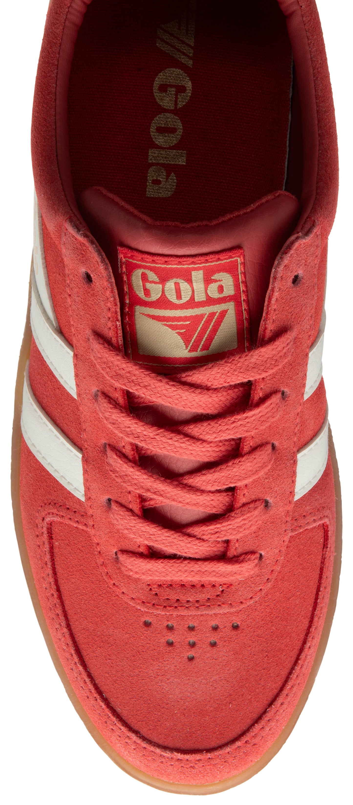 Gola Women GRANDSLAM SUEDE CORAL/OFF WHITE/GUM