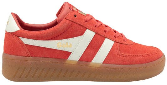 Gola Women GRANDSLAM SUEDE CORAL/OFF WHITE/GUM