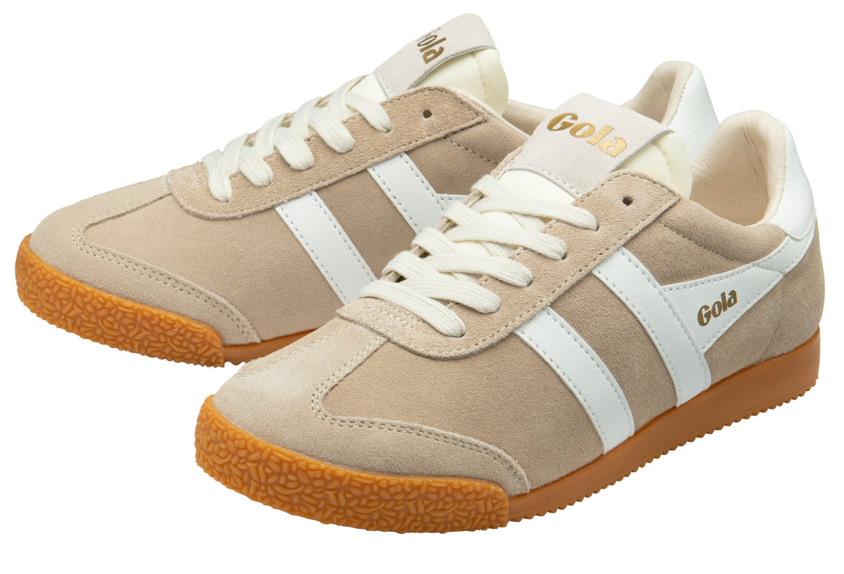 GOLA WOMEN ELAN TRAINER BONE/WHITE