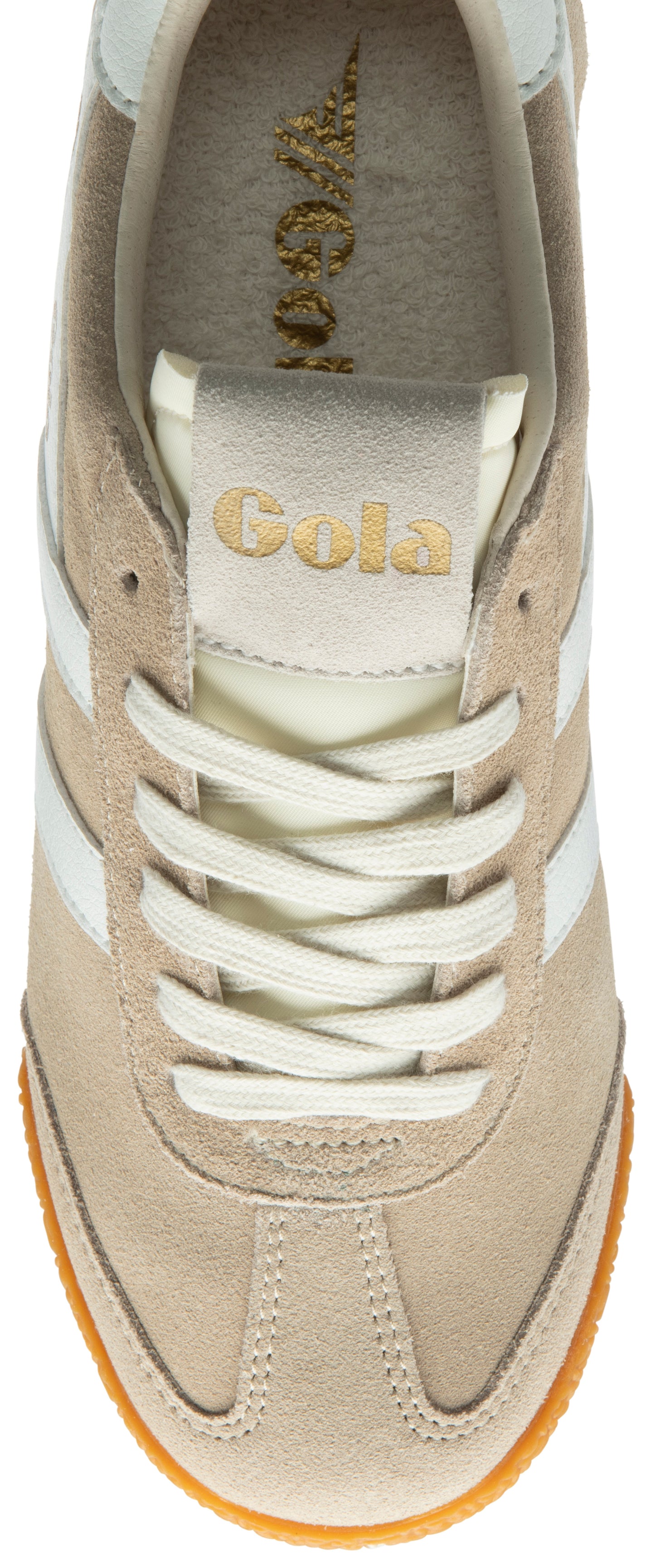 GOLA WOMEN ELAN TRAINER BONE/WHITE