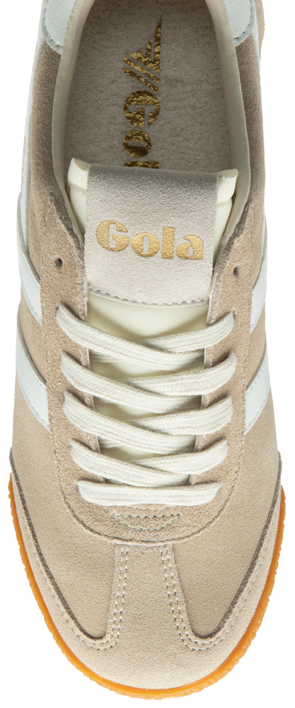 GOLA WOMEN ELAN TRAINER BONE/WHITE
