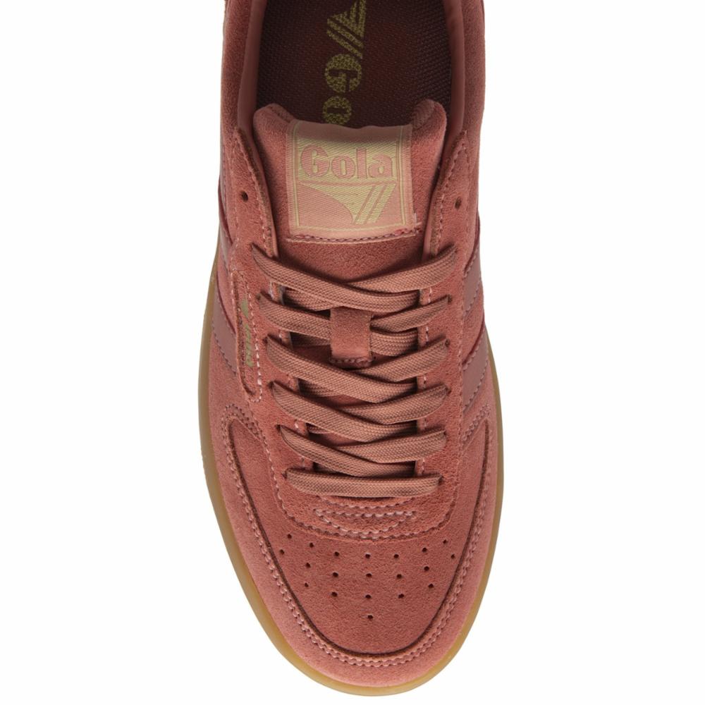 Gola Women HAWK SUEDE 86 CLAY/GUM (UC) G2K20085Z078