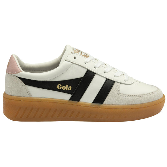 Gola Women GRANDSLAM ELITE WHITE/BLACK/CHALK PINK/GUM