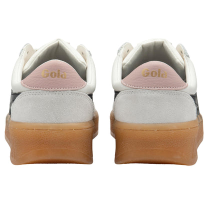 Gola Women GRANDSLAM ELITE WHITE/BLACK/CHALK PINK/GUM