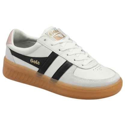 Gola Women GRANDSLAM ELITE WHITE/BLACK/CHALK PINK/GUM
