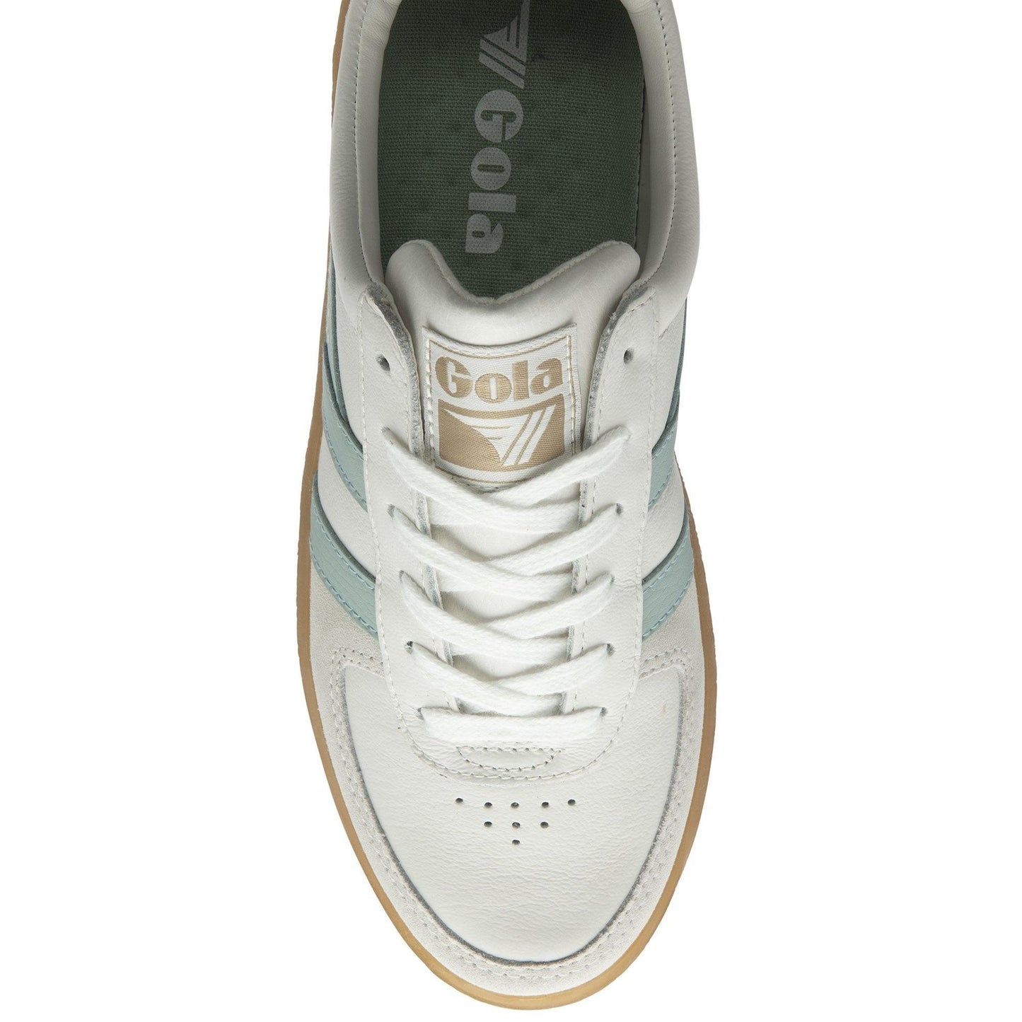 Gola Women GRANDSLAM ELITE WHITE/SURF/EVERGREEN/GUM