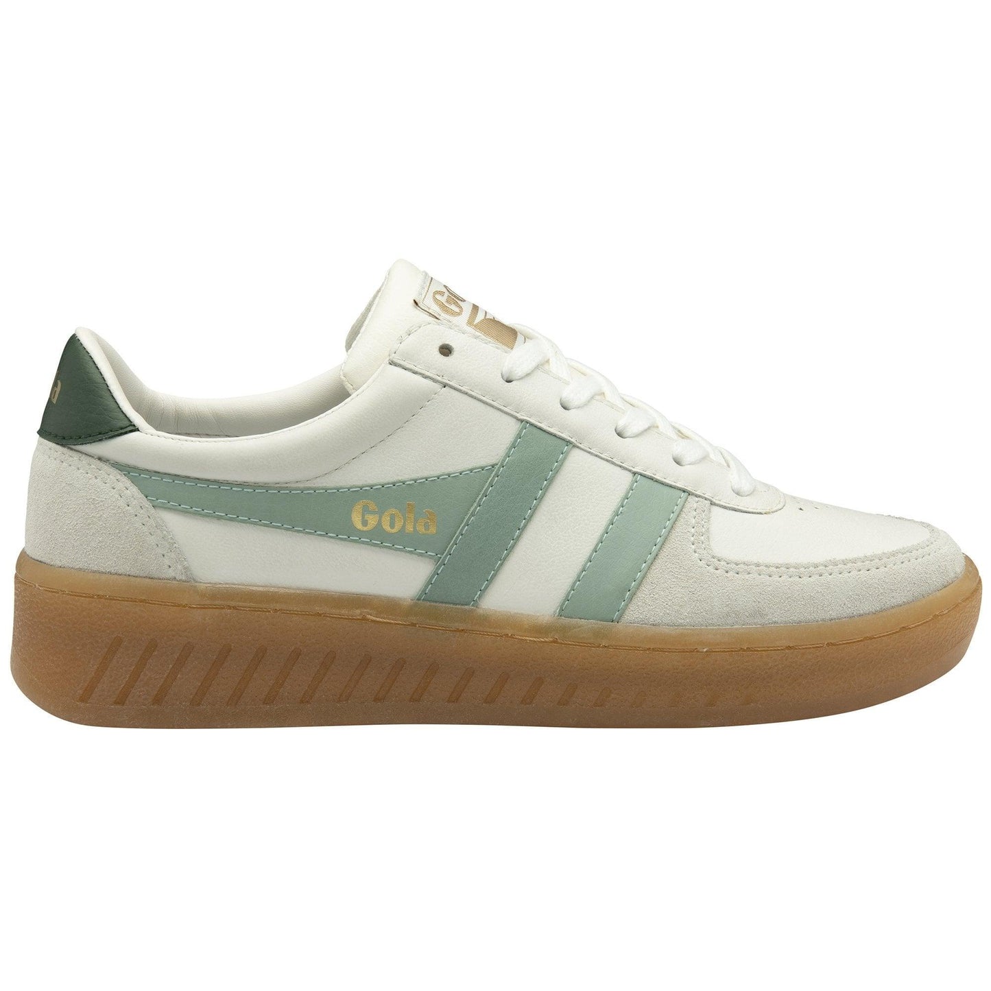 Gola Women GRANDSLAM ELITE WHITE/SURF/EVERGREEN/GUM
