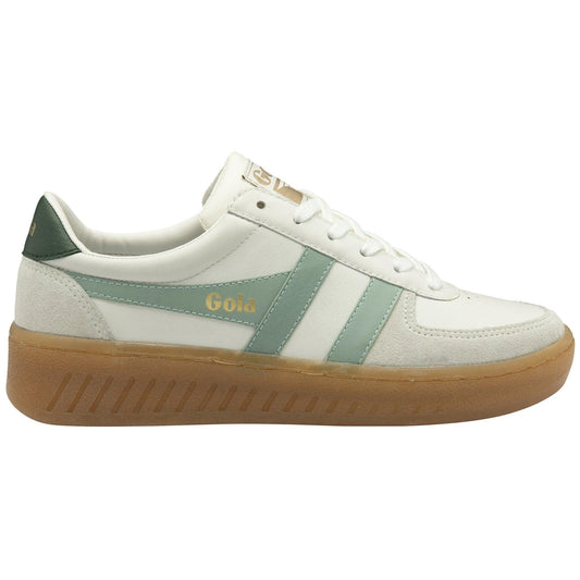 Gola Women GRANDSLAM ELITE WHITE/SURF/EVERGREEN/GUM