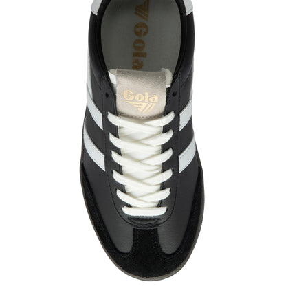Gola Women CYCLONE LEATHER BLACK/WHITE/DARK GUM