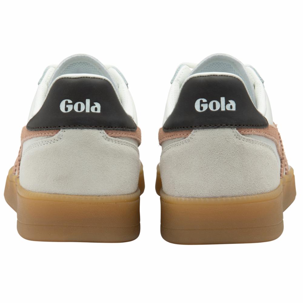 Gola Women VIPER LEATHER WHITE/CAMEO/DARK BROWN/GUM
