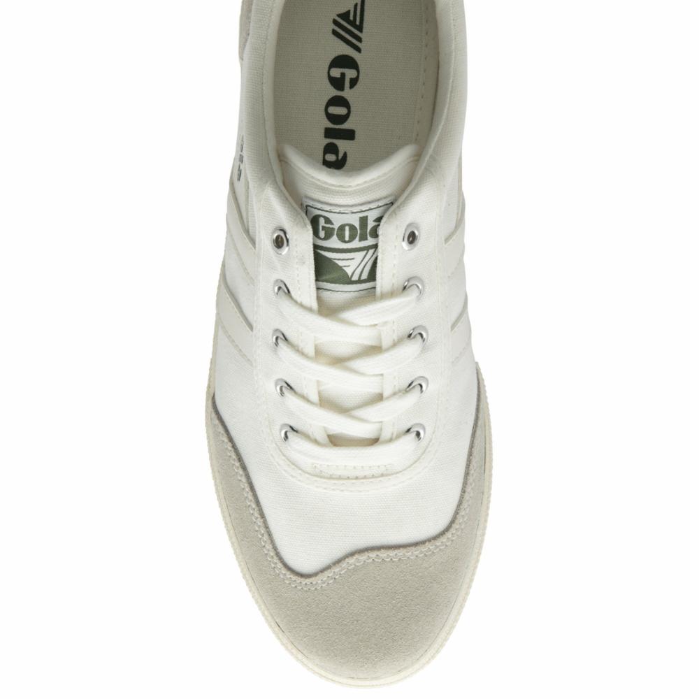 Gola Men BADMINTON OFF WHT/OFF WHT/EVERGREEN