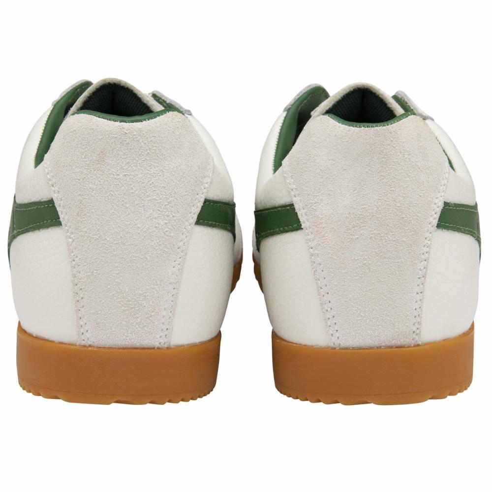 Gola Men HARRIER LEATHER WHITE/GREEN/GREEN