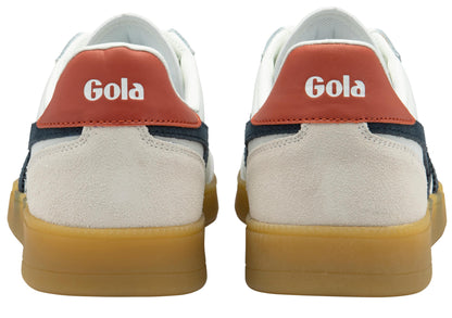 Gola Men VIPER LEATHER WHITE/NAVY/RUST/GUM WU