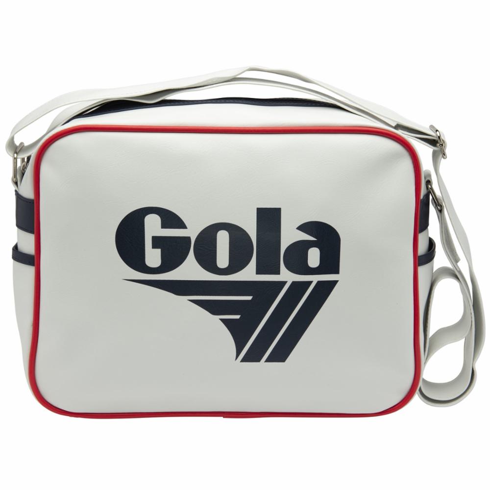 Gola Handbag CUB901 WHITE/NAVY/RED
