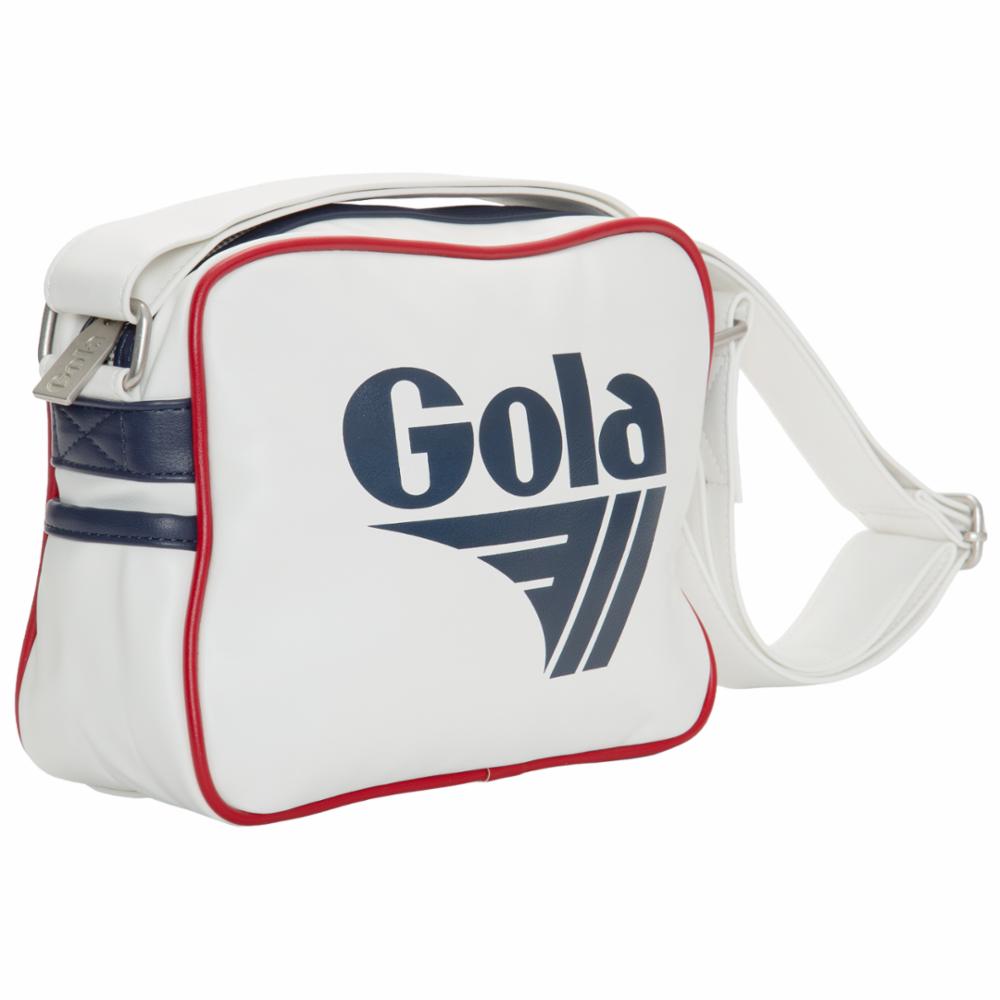 Gola Handbag CUC114 WHITE/NAVY/RED