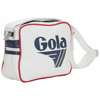 Gola Handbag CUC114 WHITE/NAVY/RED