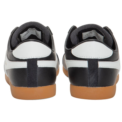 GOLA WOMEN BULLET LEATHER WHITE/BLACK/GUM