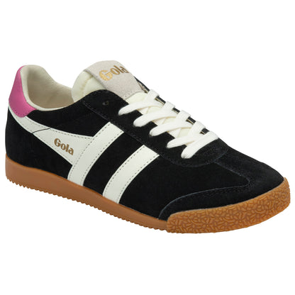 GOLA WOMEN ELAN TRAINER BLACK/OFF WHITE/FUCHSIA