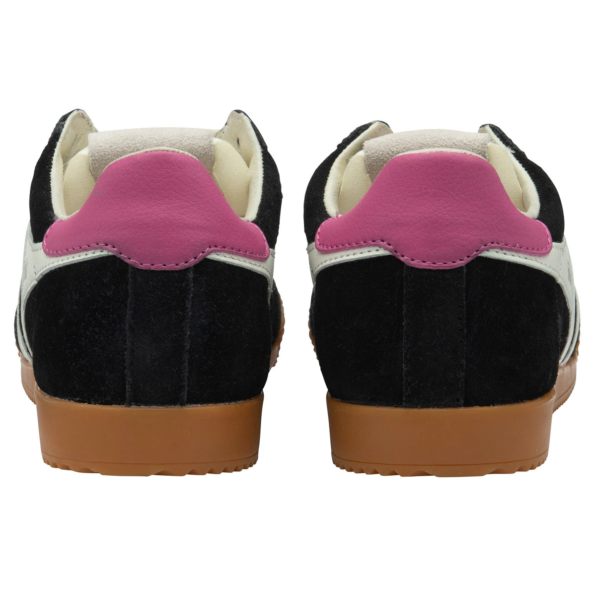 GOLA WOMEN ELAN TRAINER BLACK/OFF WHITE/FUCHSIA