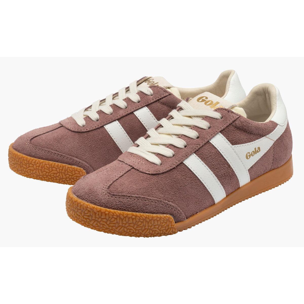 GOLA WOMEN ELAN TRAINER BROWNROSE/WHITE