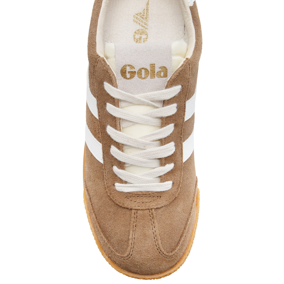 GOLA WOMEN ELAN TRAINER TOBACCO/WHITE