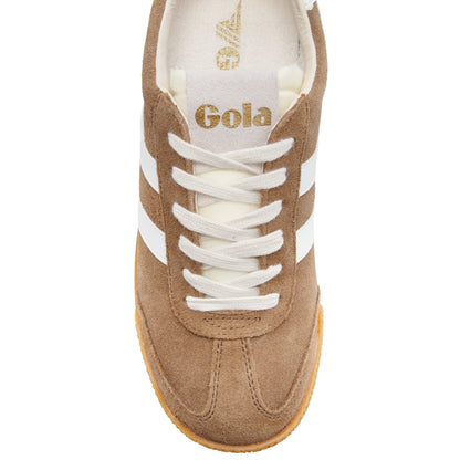 GOLA WOMEN ELAN TRAINER TOBACCO/WHITE