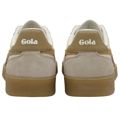 GOLA WOMEN VIPER LEATHER OFF WHITE/BONE/LIGHT CARAMEL/G